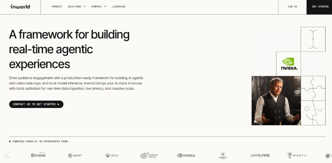 ‌‌Inworld AI-人工智能虚拟角色开发平台