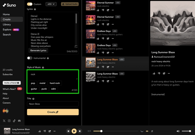 ‌‌Suno AI-人工智能音乐创作平台