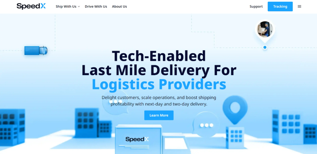 ‌‌SpeedX-美国物流配送服务平台