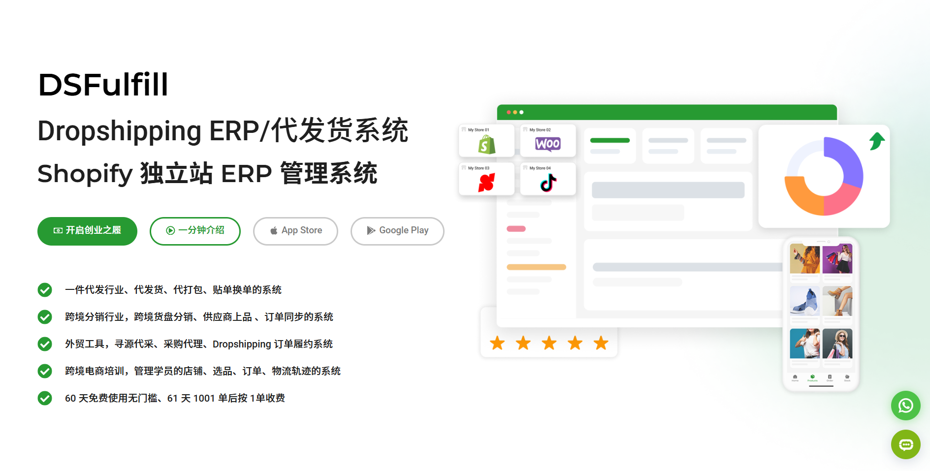 DSfulfill-免费Dropshipping ERP