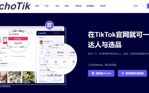 EchoTik选品工具