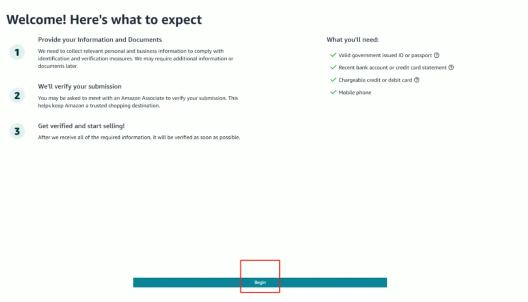 亚马逊开店第1天(亚马逊店铺注册步骤规则解读)