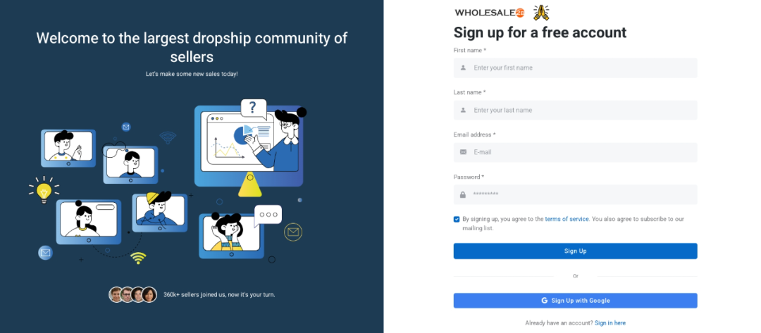 Wholesale2B一件代发平台