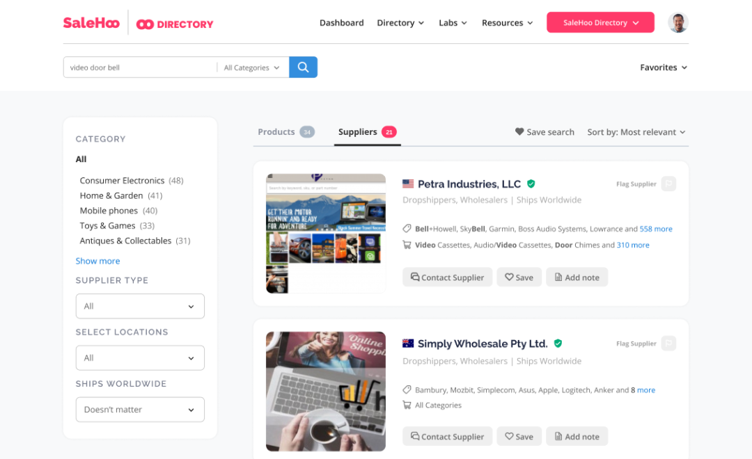 SaleHoo一件代发批发平台