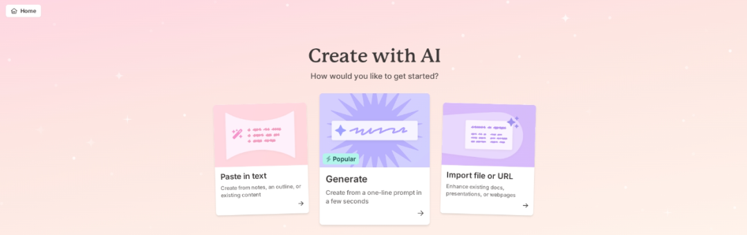 Gamma AI-智能AI生成PPT平台工具