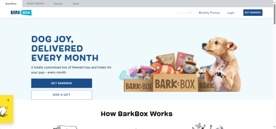 BarkBox-宠物用品电商平台