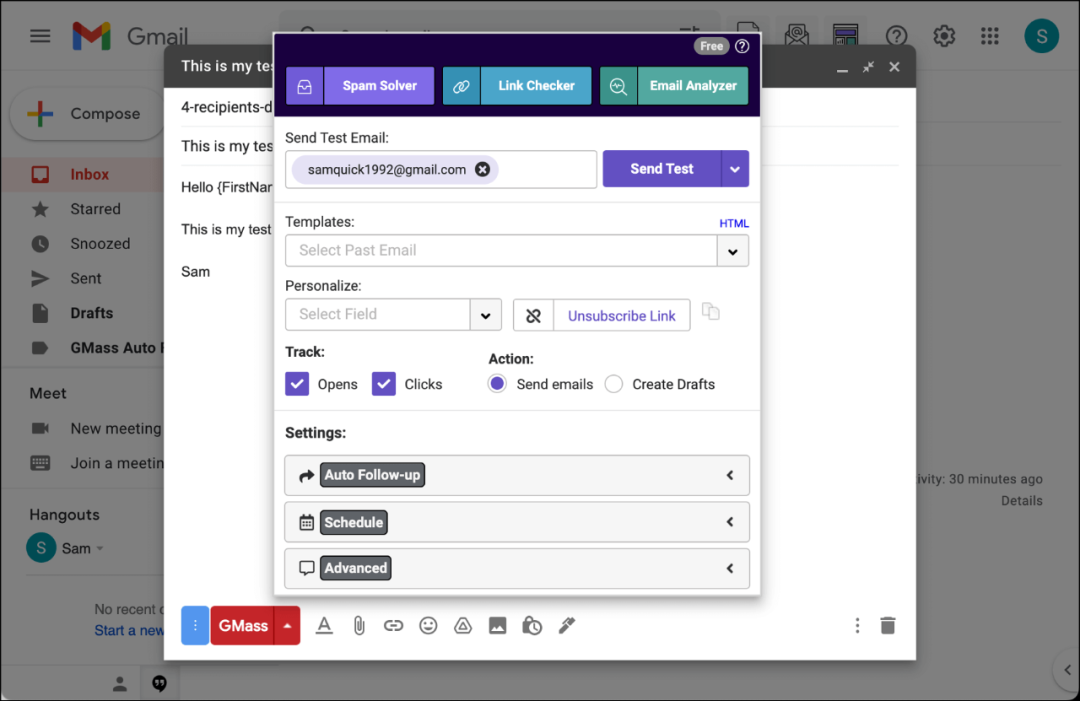 GMass-电子邮件营销群发工具‌