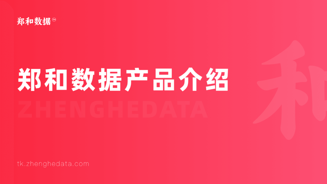 郑和数据-TikTok数据分析工具