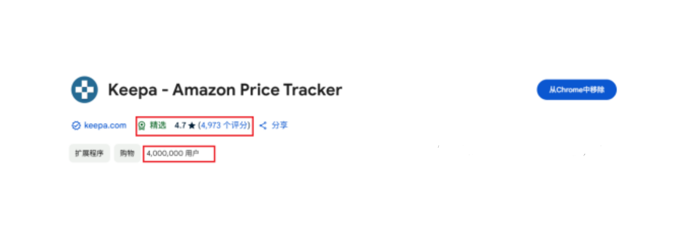 Keepa-亚马逊选品运营工具