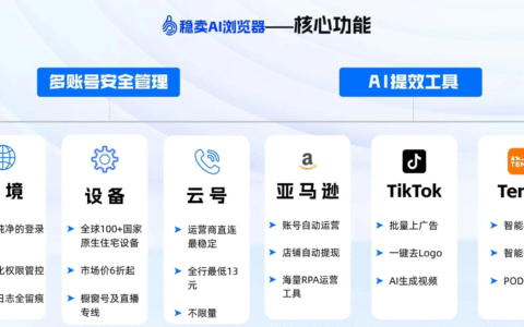 稳卖AI浏览器-跨境电商专用浏览器