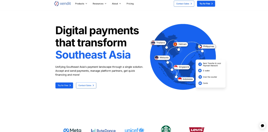 Xendit-东南亚支付平台