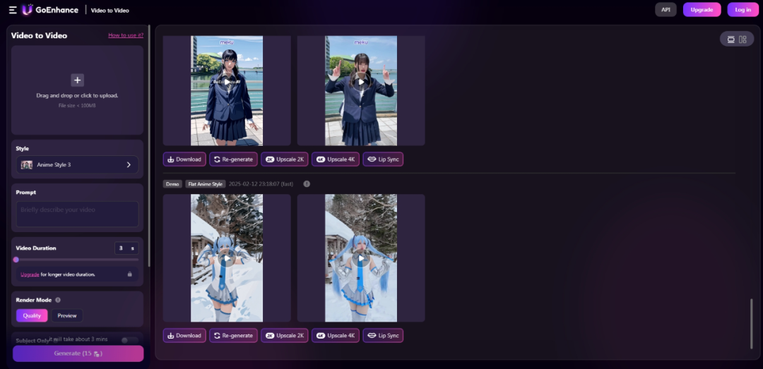 GoEnhance AI-人工智能视频图像处理工具