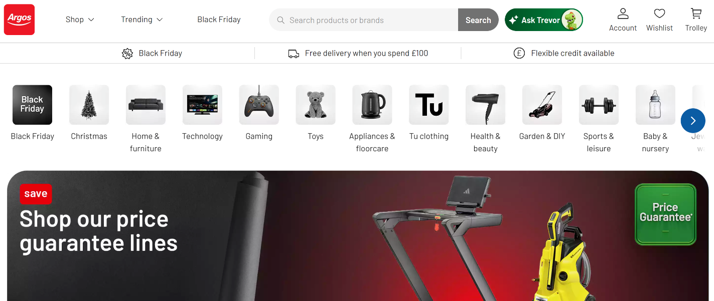 Argos-英国电商平台