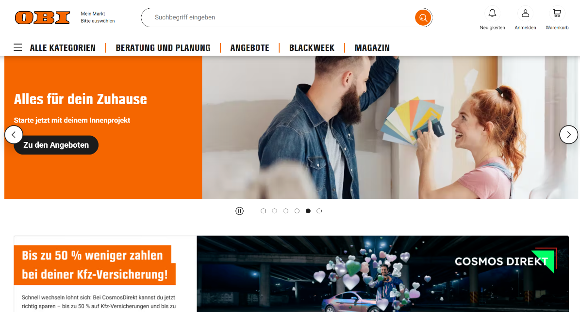 OBI(欧倍德)-欧洲家居建材与DIY零售商