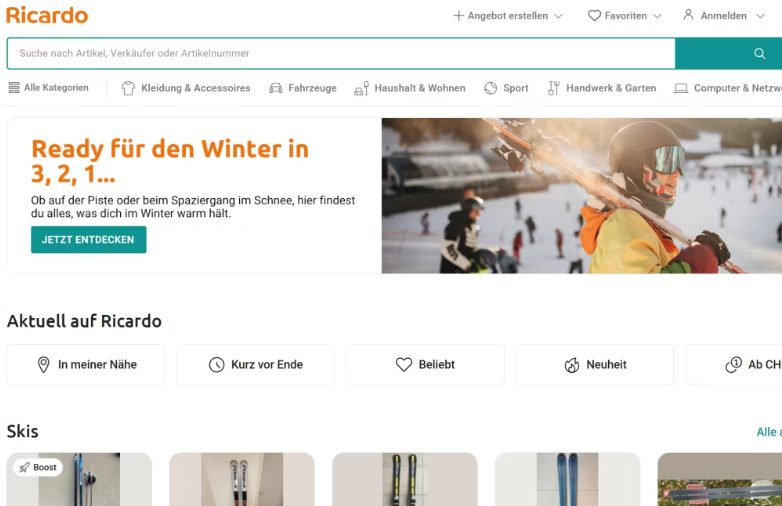 Ricardo-瑞士二手电商平台