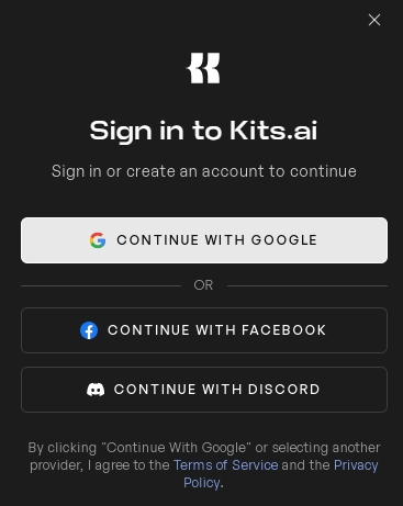 Kits AI-声音克隆/AI音乐工具