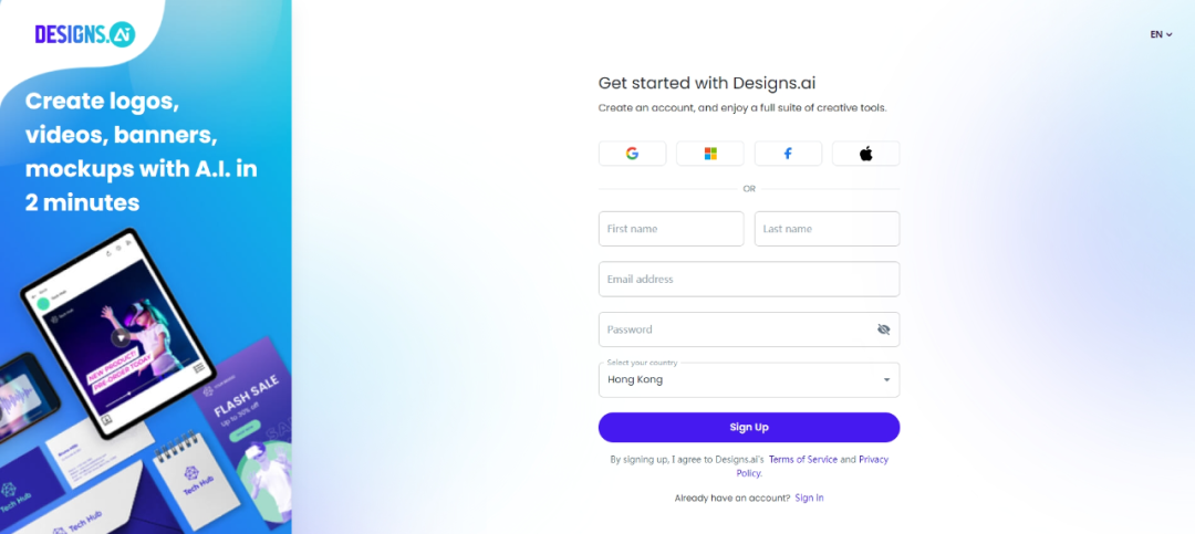 Designs.AI-在线AI设计工具