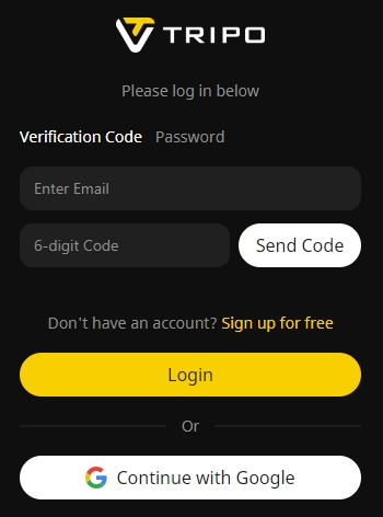 Tripo AI-在线3D建模平台