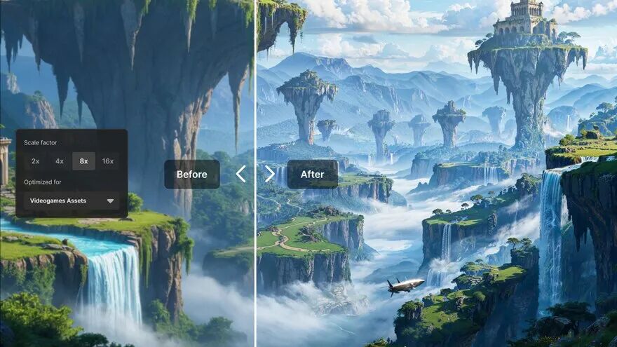 Magnific AI-图片无损放大工具