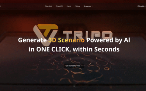 Tripo AI-在线3D建模平台