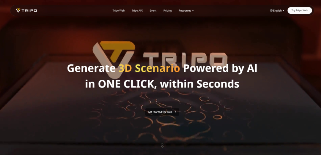 Tripo AI-在线3D建模平台