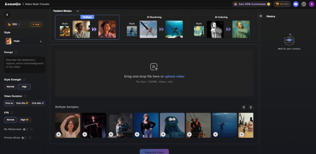 LensGo-AI视频创作工具