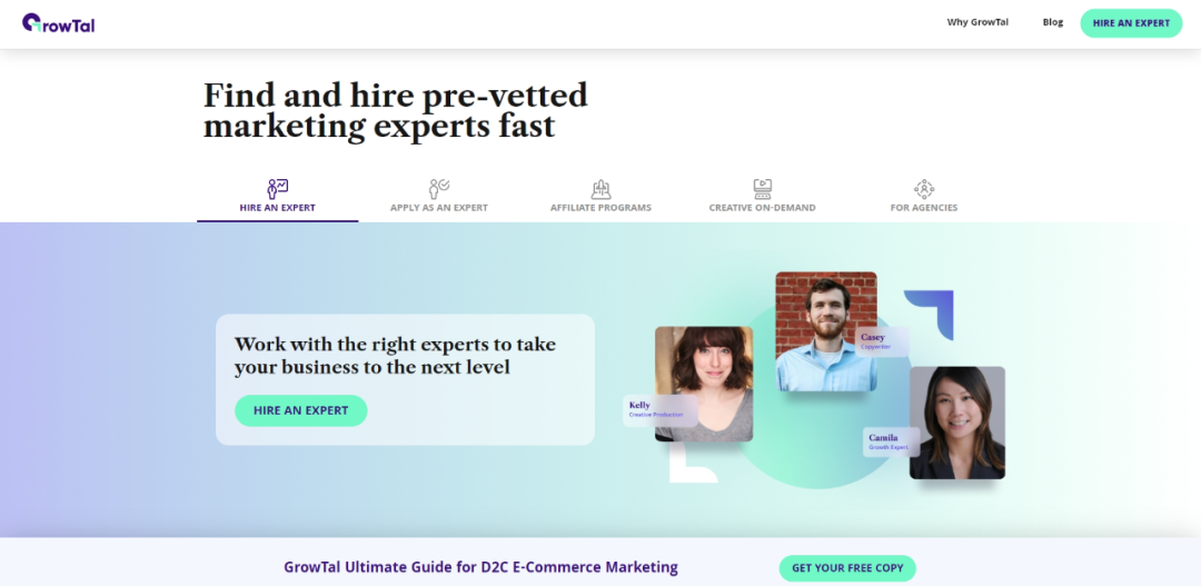 GrowTal-全球自由职业者平台