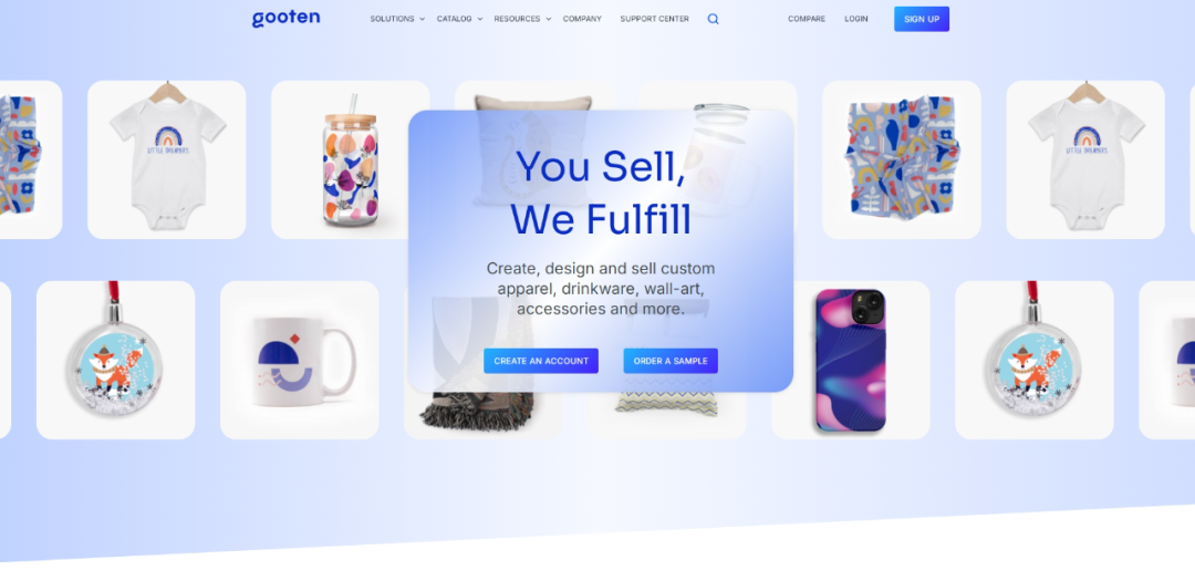 Gooten-美国按需印刷平台