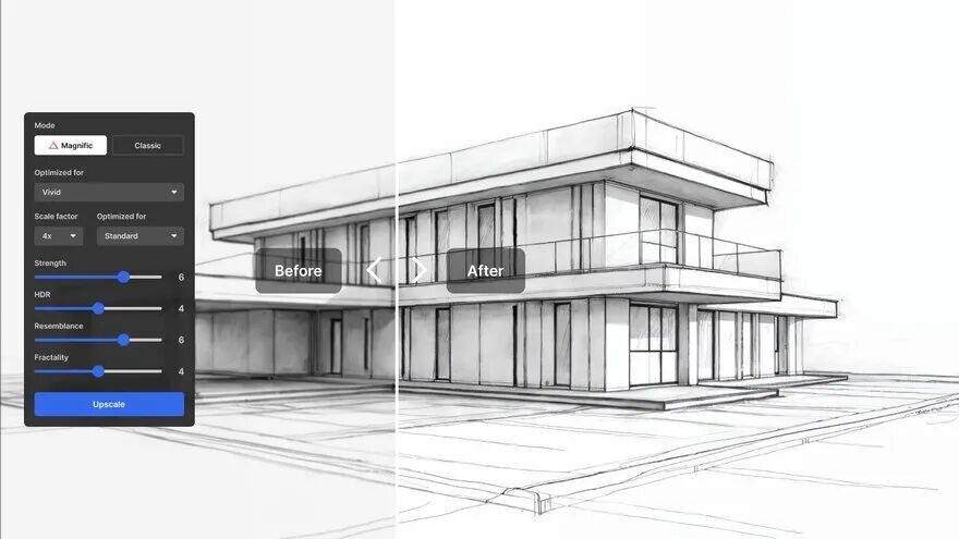Magnific AI-图片无损放大工具
