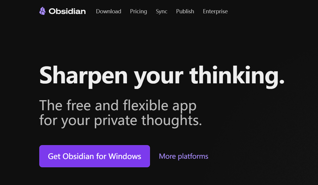 Obsidian-知识管理工具