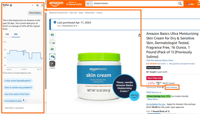 亚马逊推出“价格历史”功能