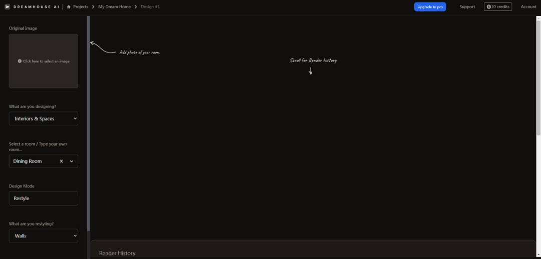 Dreamhouse AI-人工智能家居设计工具