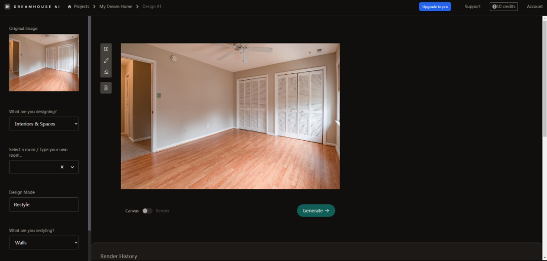 Dreamhouse AI-人工智能家居设计工具