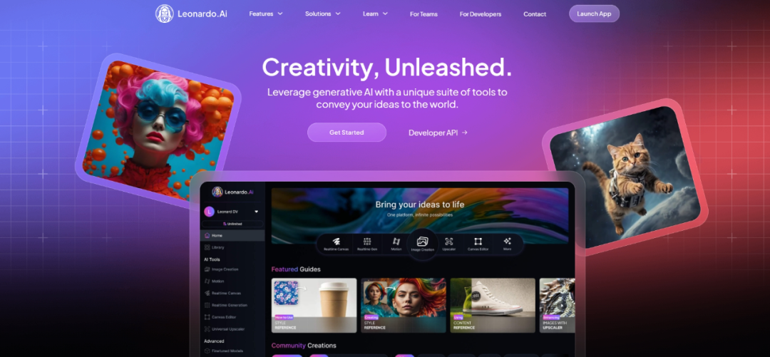 Leonardo AI-图片生成工具