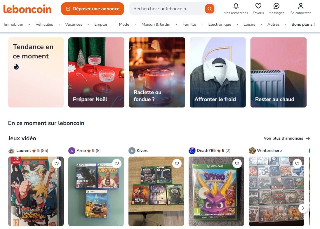 Leboncoin-法国二手电商平台