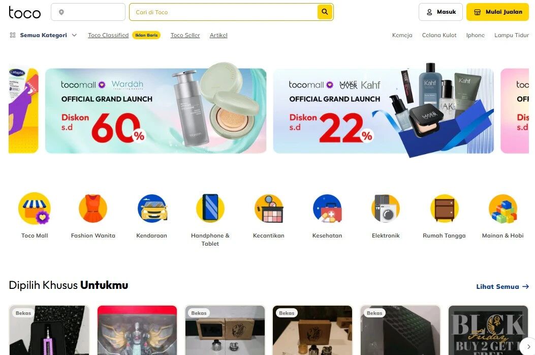 TOCO-印度尼西亚新兴电商平台