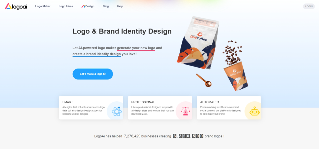 LogoAI AI - AI Logo设计工具