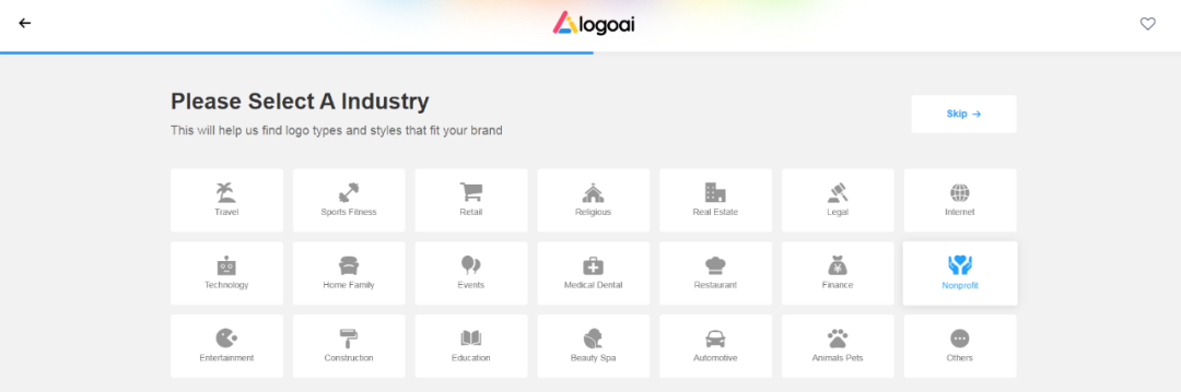 LogoAI AI - AI Logo设计工具