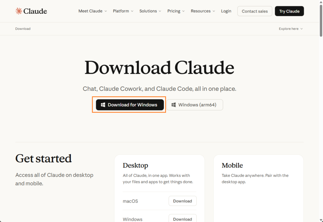 Claud Code Desktop Claude Code Desktop桌面端安装教程(图文步骤) | 零壹电商