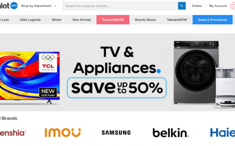 Takealot-南非本土最大电商平台